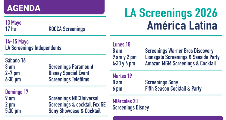 LA Screenings 2026 - Special Edition - Prensario Zone